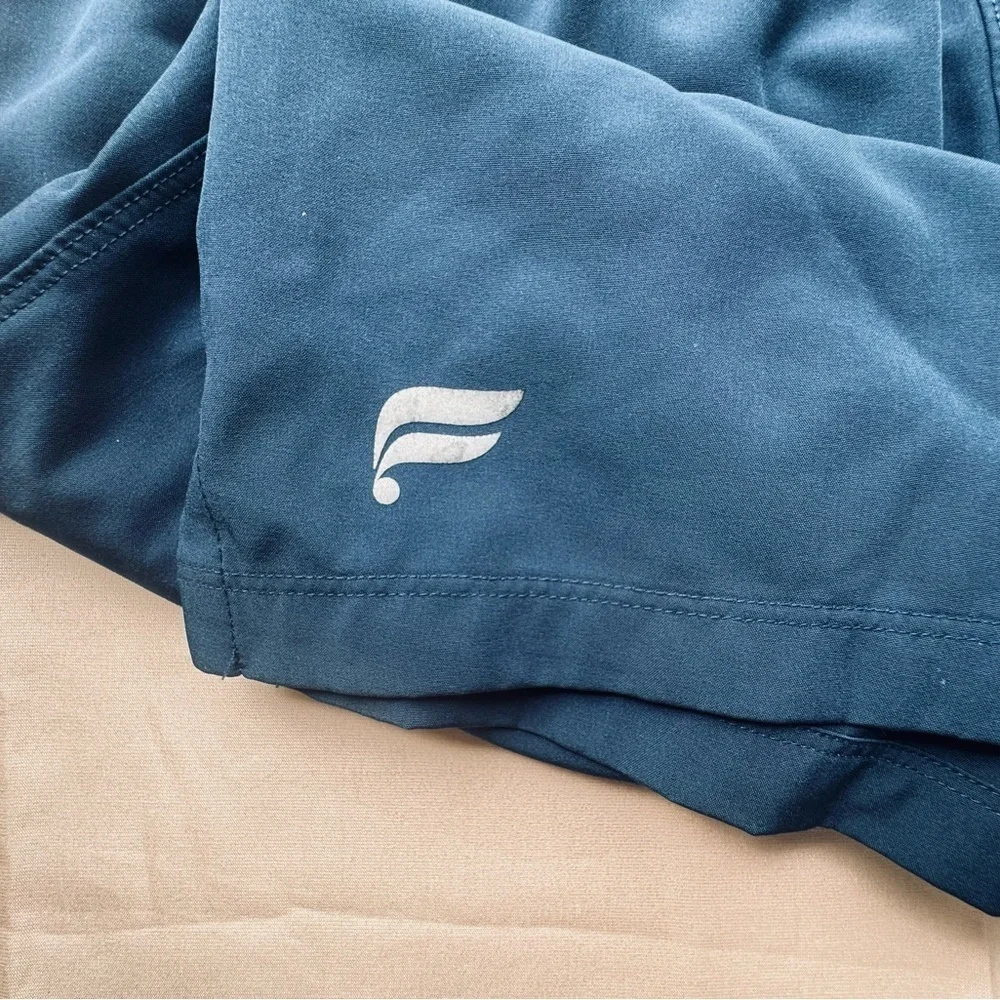 Fabletics men’s ‎ lined shorts blue size Large